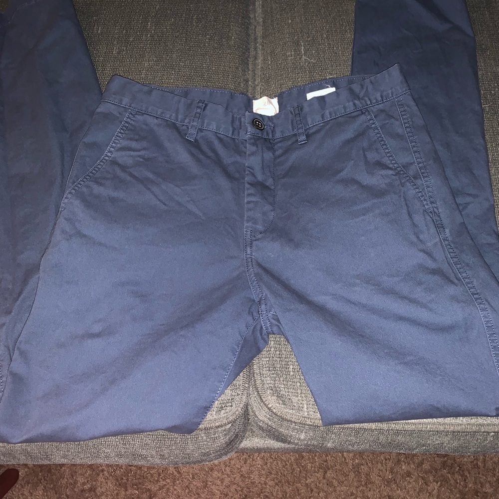 H&M’s Men’s blue khakis